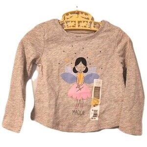 Falls Creek Fairy Long Sleeved T-shirt Gray 18 M